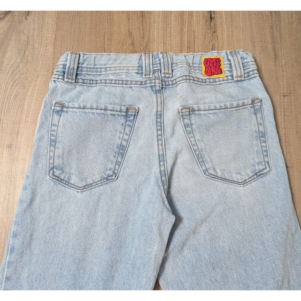 EMPYRE Baggy Skate Jeans Size 26 Light Wash Blue Denim Loose Fit Y2K Skater - Picture 5 of 11